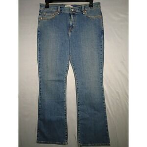 Levis 515 Bootcut Jeans Womens 12M (34x32) Blue Mid Rise Medium Wash Denim Y2K